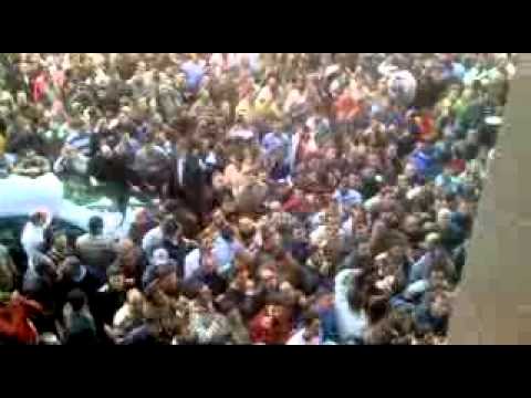 مظاهرة المقاولون العرب فى الاسكندرية يوم 14 2 2011