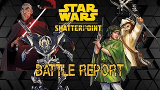 Star Wars Shatterpoint Ewoks vs. Separatists Battle Report S02E15