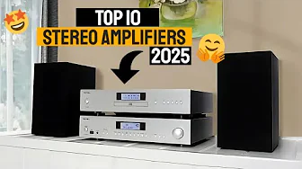 Top 10 Best Stereo Amplifiers 2025 - Hear the Best Sound at Home