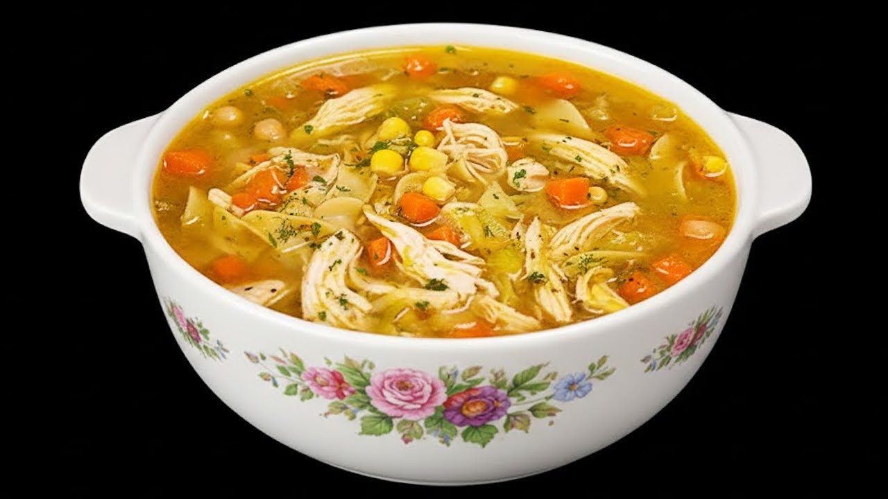 طرز تهیه سوپ مرغ  لذیذ و خوش طعم | سوپ | Chicken Soup Recipe: Delicious, Flavorful | Chicken Soup