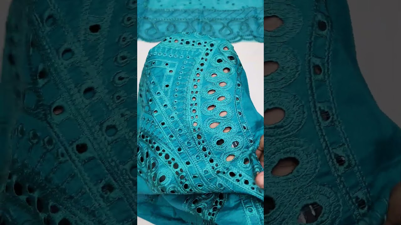 MARIA B LUXURY EMBROIDERED CHIKANKARI LAWN - 3 PC UNSTITCHED