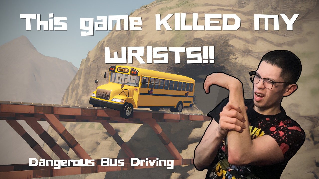 WHY IS THIS GAME SO HARD Dangerous Bus Driving Roblox YouTube 
