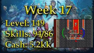 Tibia 1 Hour a Day Progression | Week 17 | Tibiadrome JACKPOT and Double Exp Weekend Net Worth