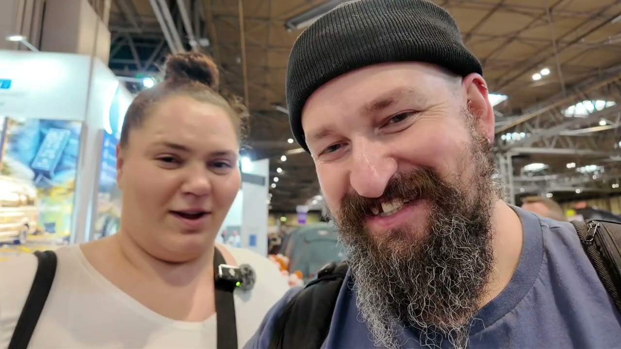 Выстовка автодомов в Бирменгеме #автодом 