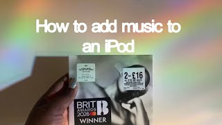 How I add music to my iPod (nano 5th gen) screenshot 5