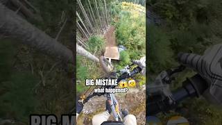 #Repost @ztipsetan ——Crash from the other day‘Scrambled’ #thekingmtb #fail #mtb #freeride
