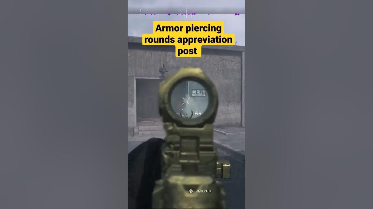 Armor Piercing Rounds appreciation post callofduty warzone dayz 