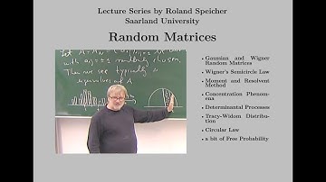 Random Matrices: 1. Introduction