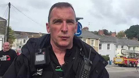 Police interview after Truro rooftop stand off
