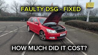 DSG GEARBOX FAULT FIXED - HOW MUCH DID IT COST