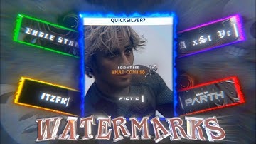 New Trending Watermark XML Like Ae In Alight Motion | #alightmotion #watermark #trendingpreset