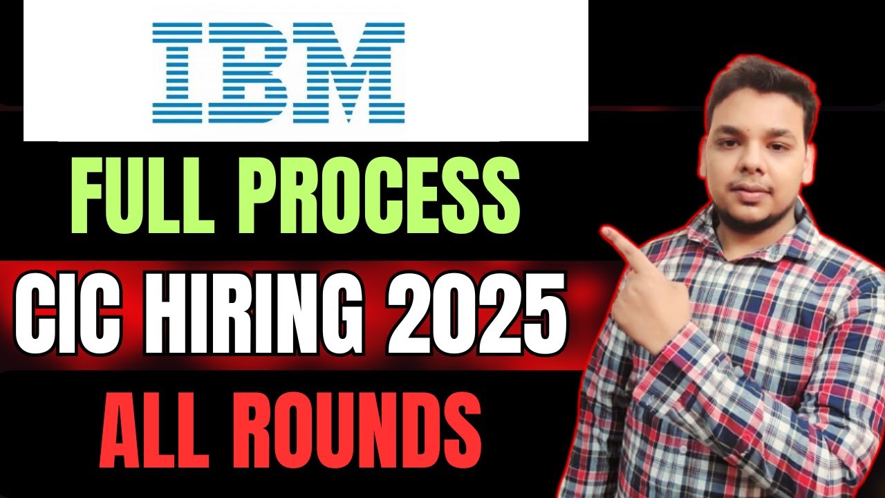 IBM CIC Hiring Process | IBM Coding Assessment | IBM Exam & Interview Details | Complete Process