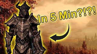 How to get Dragon Plate Armor at LEVEL 1 (In 5 Min)