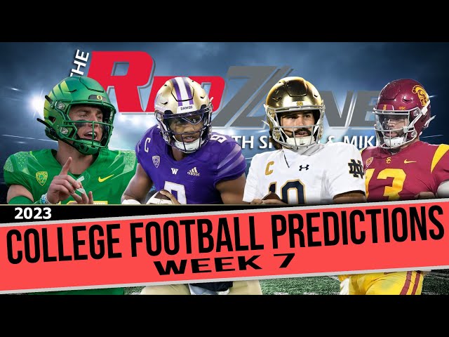 College Football Predictions for Week 7