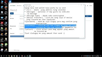 how to send loyalcoin on nem wallet
