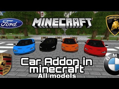 Minecraft pe Car mod addon Android | Tech Mizz | #minecraft