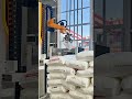Industrial Aesthetics in Action | Robotic Bag Unloading & Granule Feeding System | Automated Materia