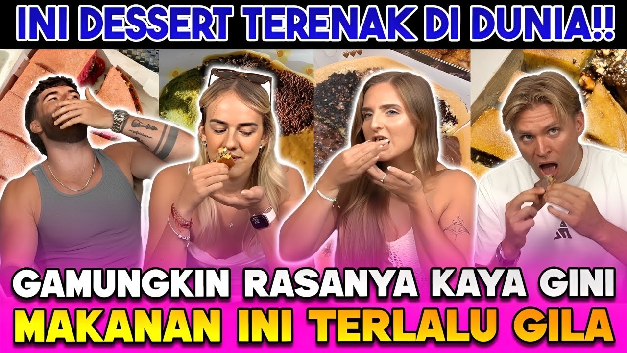 BULE INI KETAGIHAN‼ INI DESSERT PALING NGGAK MASUK AKAL! RASA HOTEL, HARGA KAKI LIMA?!