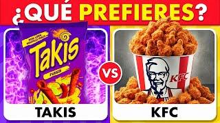 ¿Qué prefieres...? Quiz de Snacks y Comida Chatarra 🍭🍟🍔 | Edición Comida screenshot 5