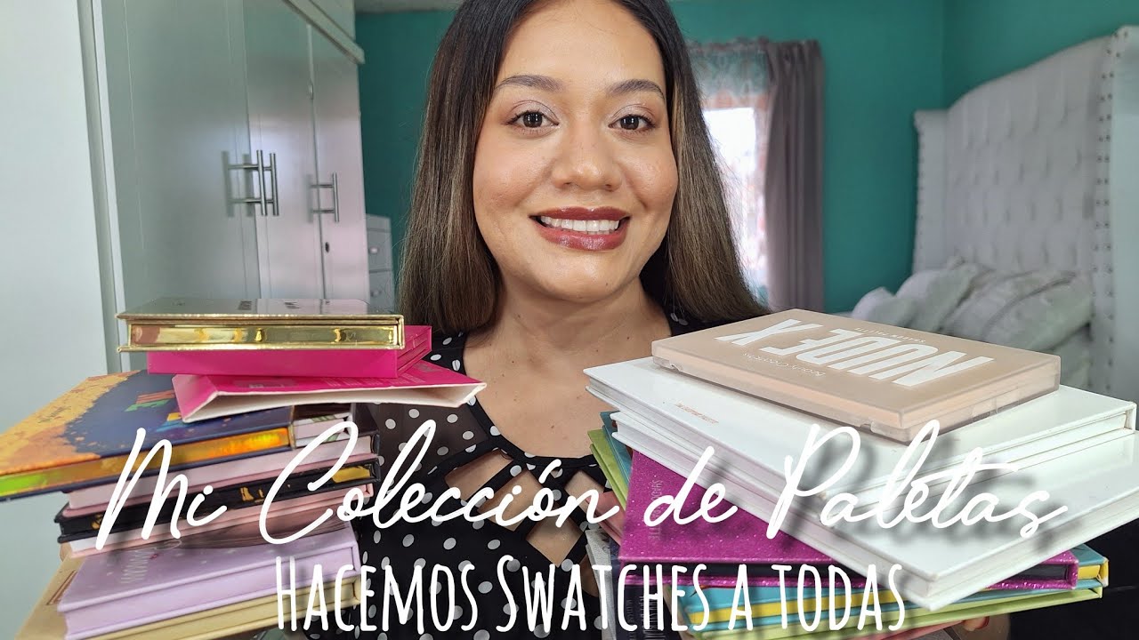Swatcheando Mis Paletas De Sombras|Mi Colección De Paletas🫶🏼 Beauty Creations,Amor Us,Natasha Denona