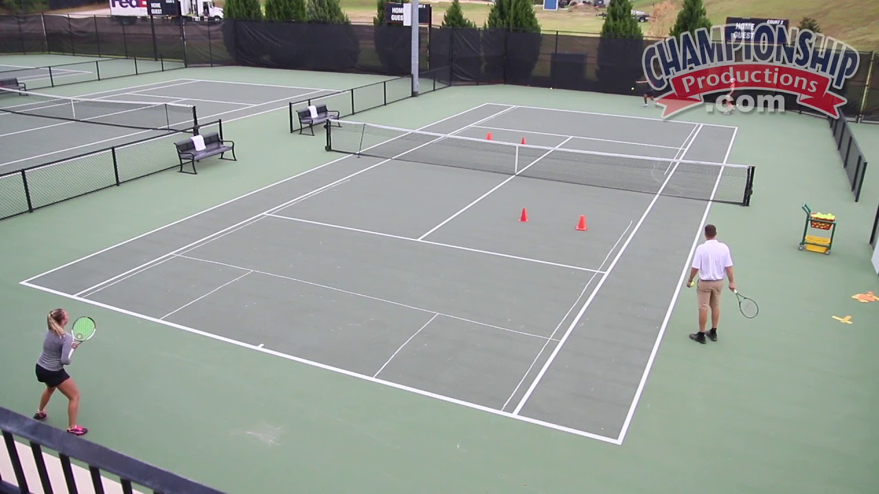 The "Forbidden Box" Drill for Singles Tennis Practice! YouTube