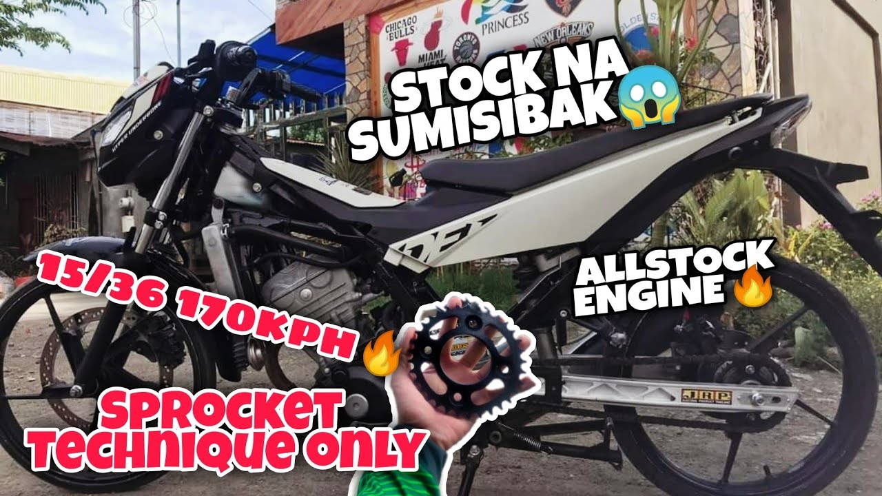 Sprocket Technique Raider 150 Fi topspeed. YouTube