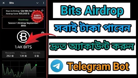 Bits Airdrop | সবাই টাকা পাবেন | দ্রুত অ্যাকাউন্ট করুন 💵💲