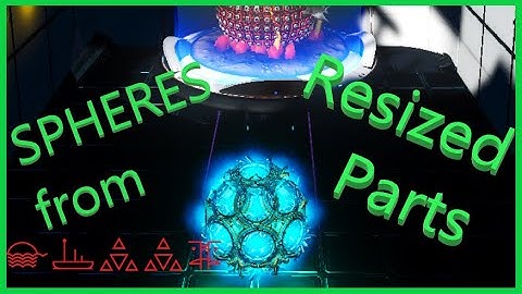 Perfect Sphere, Rescaled Portals - NMS Glitch Building #criscrosaplesos #glitchbuilding #nomanssky