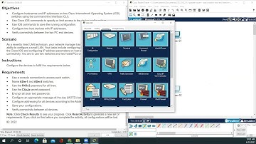 2.9.1 Packet Tracer - Basic Switch and End Device Configuration.