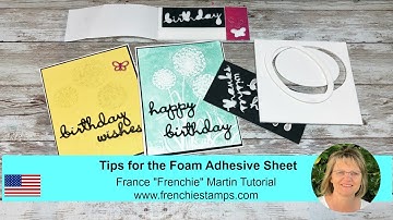 Tips to use Foam Adhesive Sheet with Delicate Dies