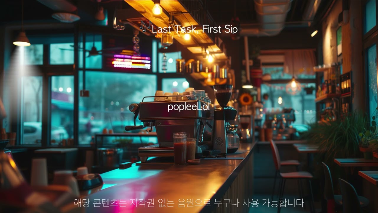[플레이리스트] 일하면서 듣기 좋은 산뜻한 카페 pop / 저작권 무료 음원