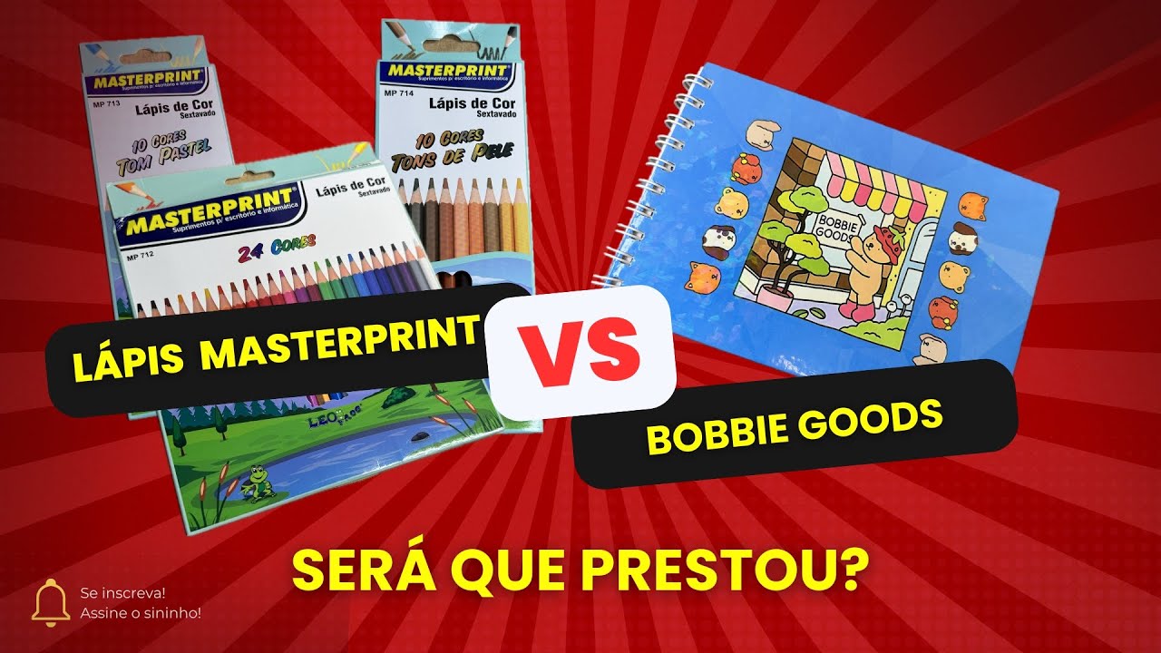 MASTERPRINT X BOBBIE GOODS. SERÁ QUE DEU RUIM?