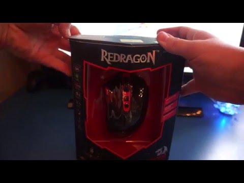 Распаковка мышки redragon firestorm \ Unboxing redragon firestorm