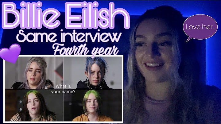 Billie Eilish : Same Interview , Fourth Year | Vanity Fair - REACTION !!!