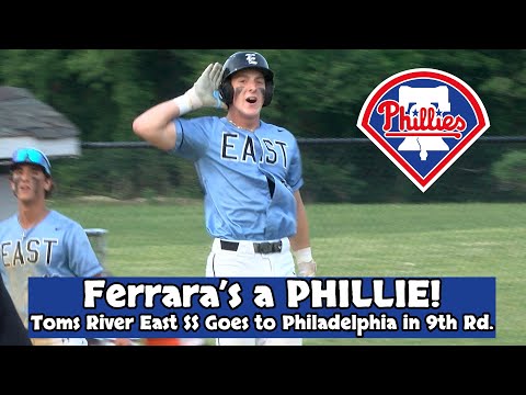Matt Ferrara | Philadelphia Phillies 9th Round Pick | HS Highlights at Toms River East!