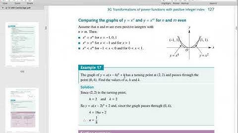 VCE MM ch3F-3G, transformation with matrixes