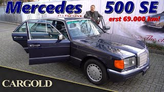 Mercedes 500 SE W126, 1990, erst 69.000 km! Guter Erhaltungszustand, V8