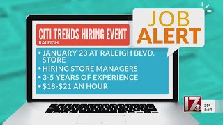 Citi Trends holding managerial hiring fair