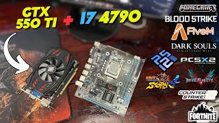 i7 4790 + GTX 550 Ti em 2025: Surpreendente ou Decepcionante? Testando Fortnite, DMC 5 e Emuladores!