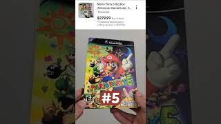 🎮💵 Mario Party for the Win! My Top 10 Most Valuable Video Games #shorts #ebay #reselling