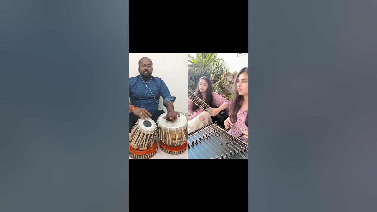 Tabla Sitar and Santoor Jugalbandi with the amazing Sanskrati and