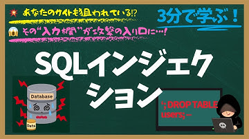 Webサイトが乗っ取られる！？SQLインジェクション攻撃の恐怖