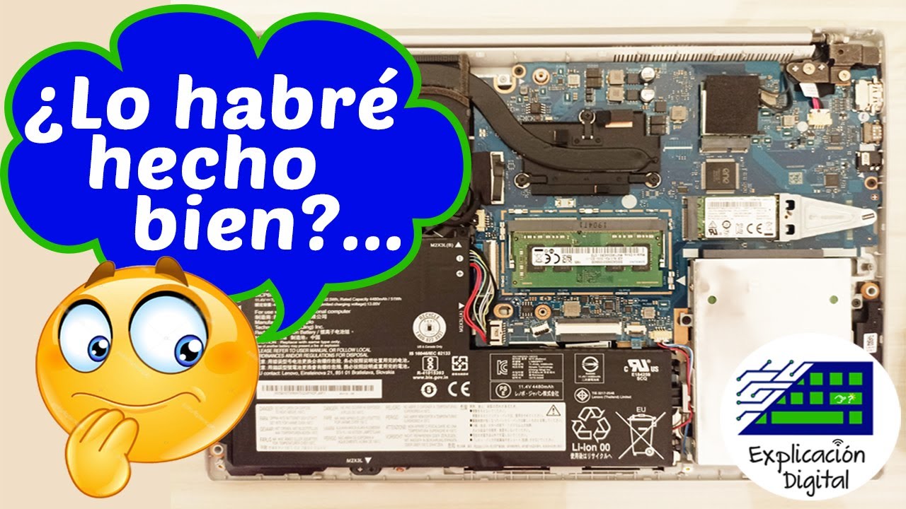 🔴Cambiando la RAM LENOVO S340 💻 - YouTube