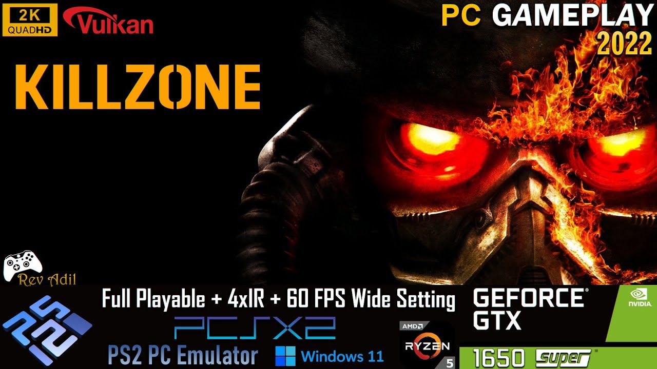 Killzone - PS2 Gameplay UHD 4k 2160p / 60 FPS Patched (PCSX2) 