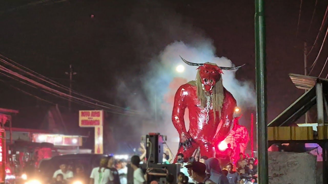 Takbir keliling hari raya Idul Adha desa Tegowanu Kulon.