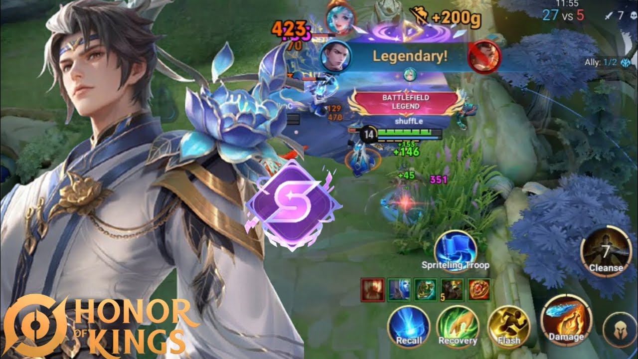 INSANE DI RENJIE ATTACK SPEED!!! ZERO DEATH |  HONOR OF KINGS GAMEPLAY