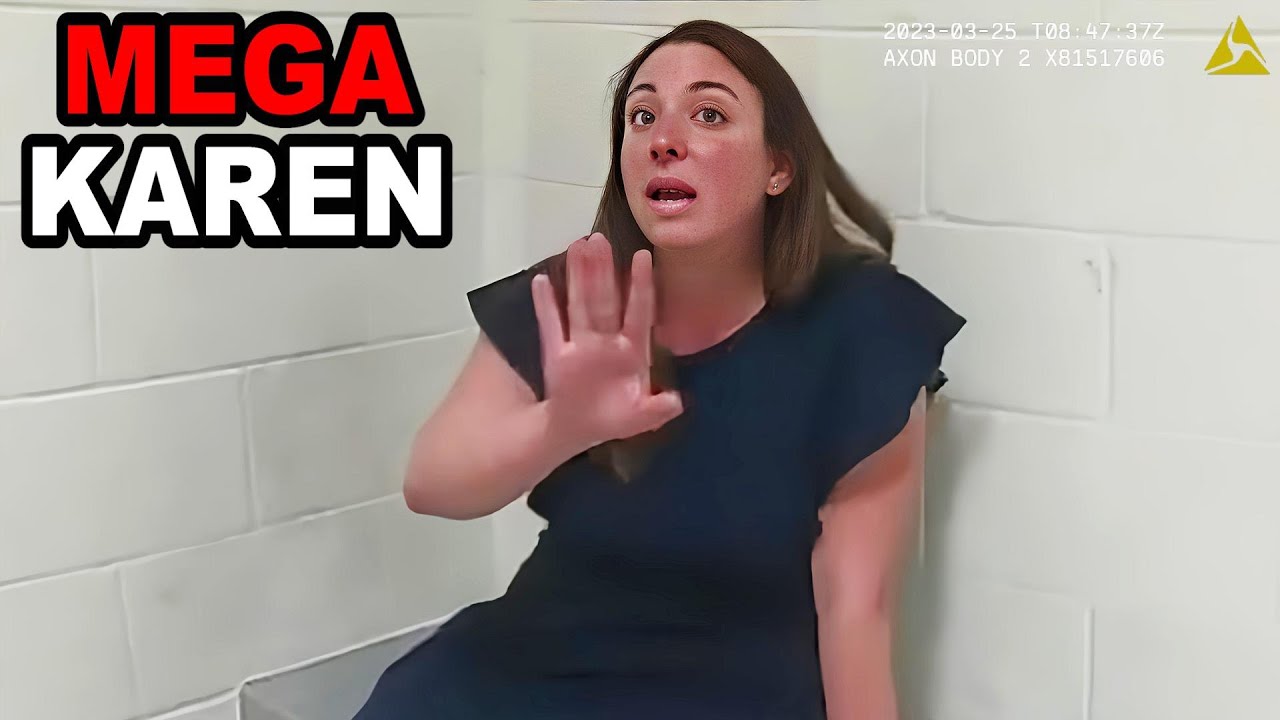 Entitled Karen has TEMPER TANTRUM During FELONY ARREST