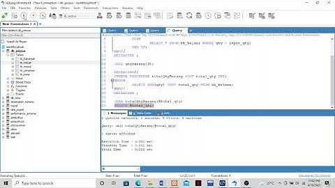 Teknologi Basis Data || Pengimplementasian Stored Procedure, Trigger, dan Cursor