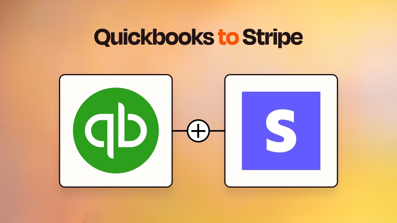 QuickBooks to Stripe integration tutorial thumbnail