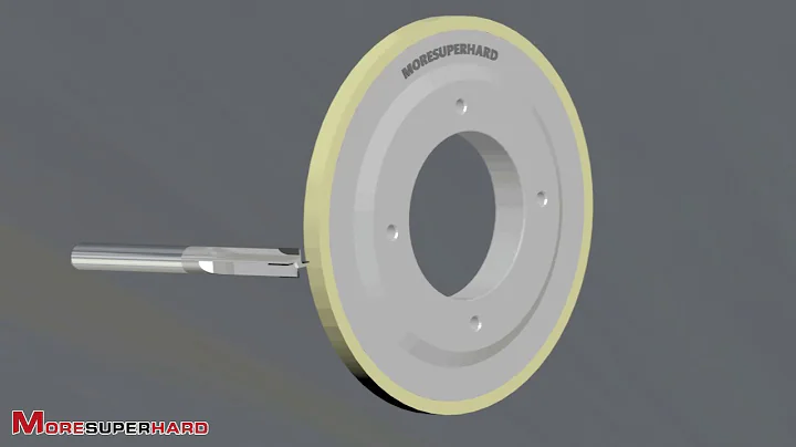 Cylindrical vitrified diamond grinding wheel for  grinding rotary tools, pcd tools (pcd reamer )